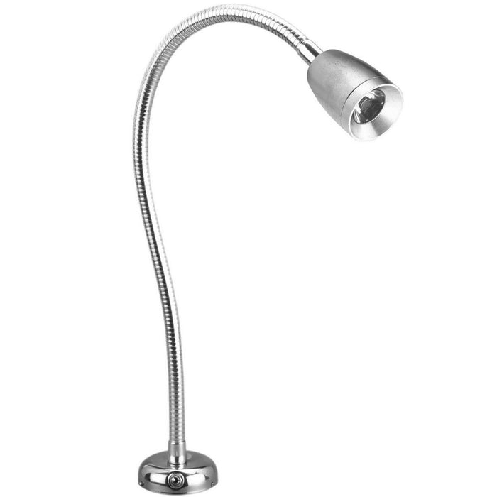 AAA LED Flexible Reading Light Chrome AAA  - Dynamic Drive