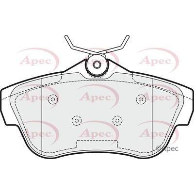 Apec Brake Pads Rear Fits Citroen Dispatch Fiat Scudo Peugeot Expert To