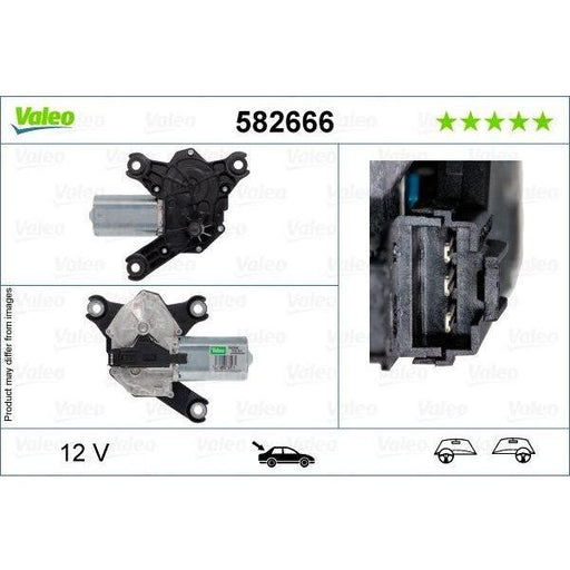 Genuine Valeo fits Wiper Motor Rear OpeLeft Insignia A Hback Valeo  - Dynamic Drive