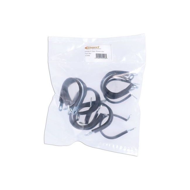 Connect Rubber Lined P Clips 35mm 10pc 31446 Tool Connection  - Dynamic Drive