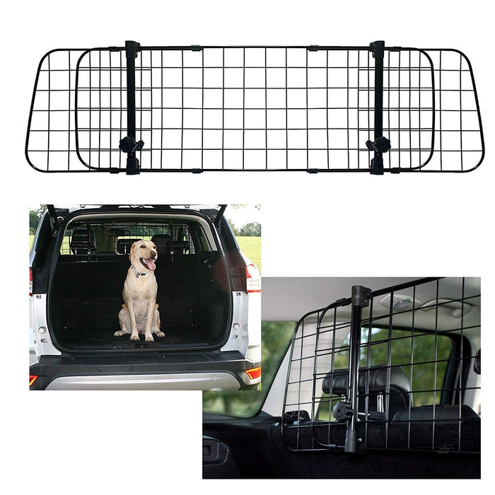 Car Boot Liner Mat & Bumper Protector + Mesh Dog Guard fits Seat UKB4C  - Dynamic Drive