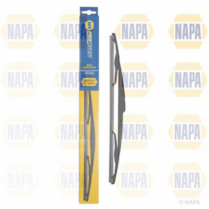 NAPA Rear Plastic Wiper Blade 350mm for Nissan Fiat Lancia Citroen Peugeot