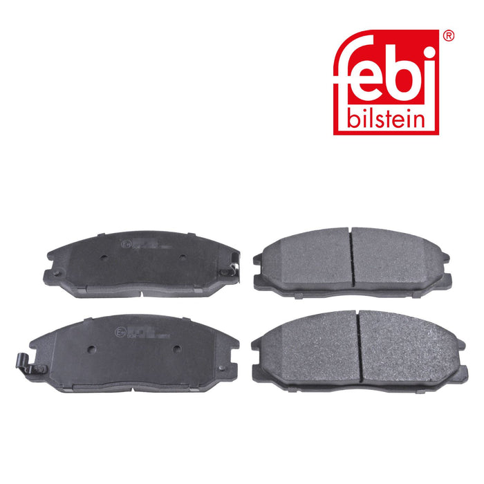 Genuine FEBI Front Brake Discs & Pads Set Vented for Hyundai Santa Fe Febi Bilstein  - Dynamic Drive