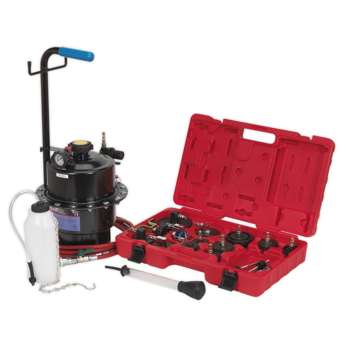 Sealey Pneumatic Brake & Clutch Pressure Bleeder Kit VS0204 Sealey  - Dynamic Drive