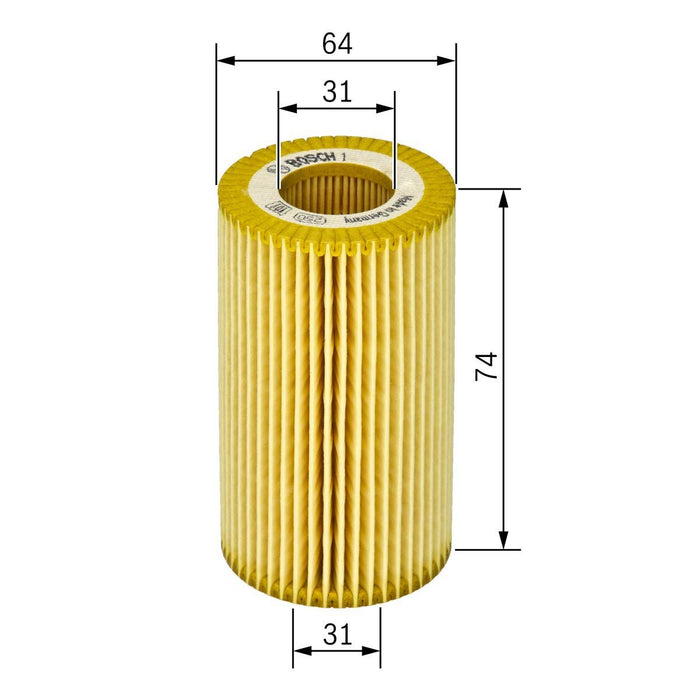 Genuine Bosch Car Oil Filter P9248 fits Vauxhall Zafira CDTi - 1.9 - 05- 1457429