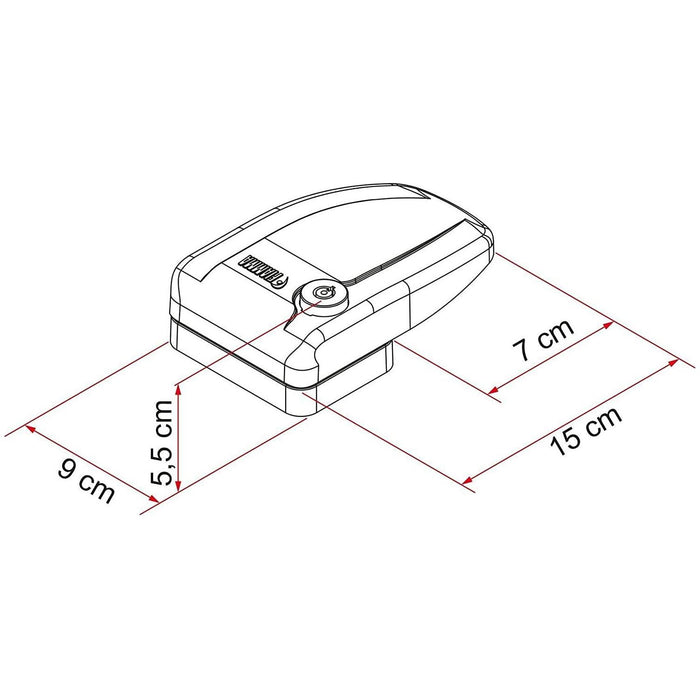 08022-01- Safe Door Frame White UKB4C  - Dynamic Drive