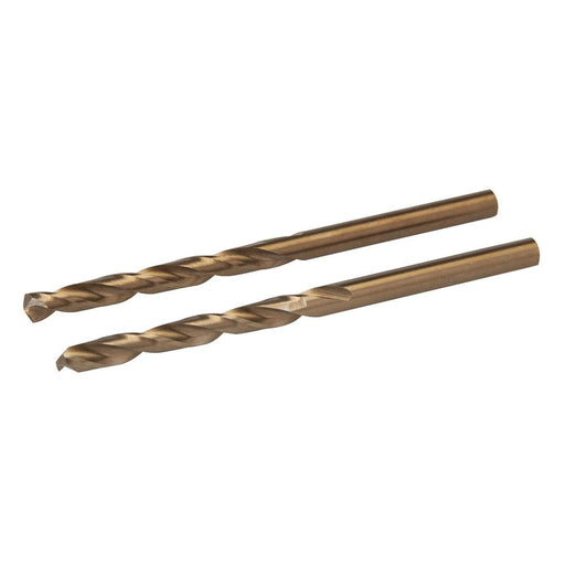 Silverline Cobalt Drill Bits 2pk 5.0mm Silverline  - Dynamic Drive