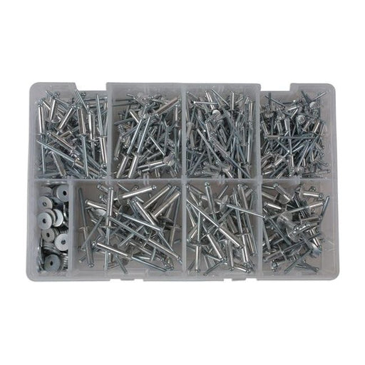 Connect Assorted Popular Rivets 475pc 31843 Tool Connection  - Dynamic Drive