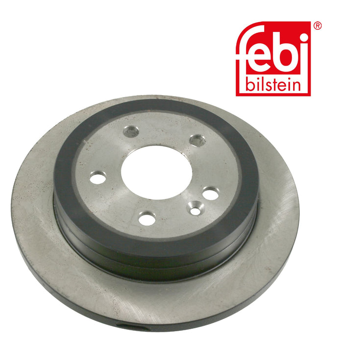 Genuine FEBI Brake Discs & Pads Set Solid for Mercedes-Benz M-Class