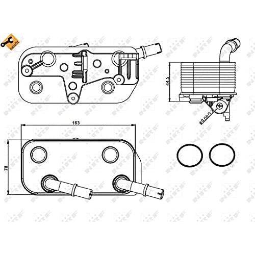 NRF Oil Cooler fits BMW 5 NRF  - Dynamic Drive