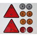 10 Piece Caravan / Trailer, Gate Reflector Kit Truck Horsebox Maypole Mp1699 Maypole  - Dynamic Drive