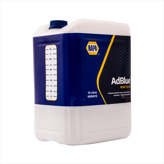 Adblue Ad Blue 10L Litre Diesel Car Truck Van Commercial Integrated Spout Napa  - Dynamic Drive