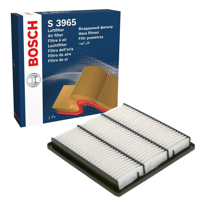 Genuine Bosch Car Air Filter S3965 fits Mitsubishi GTO 4WS - 3.0 - 90-00 1457433