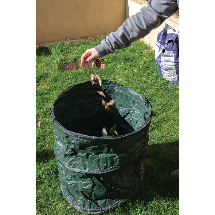 Silverline Pop-Up Garden Sack 560 x 690mm - 170L Capacity