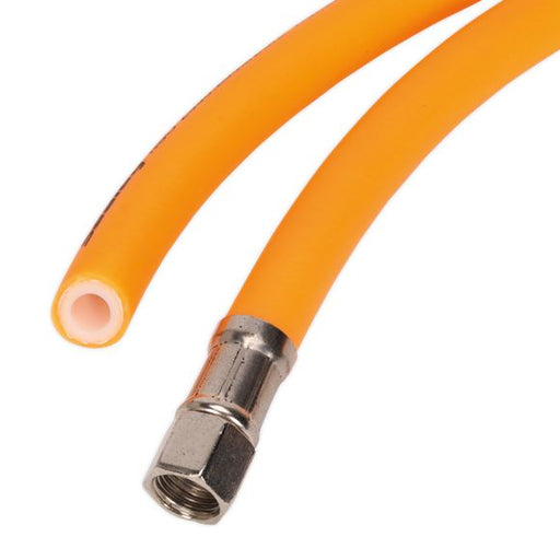 Sealey 20m x 8mm Bore Hybrid High Visibility Compressor Air Hose 1/4" BSP Sealey  - Dynamic Drive