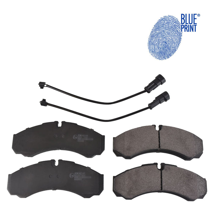 Blue Print ADN142141 Brake Pad Set Fits Nissan Blue Print  - Dynamic Drive