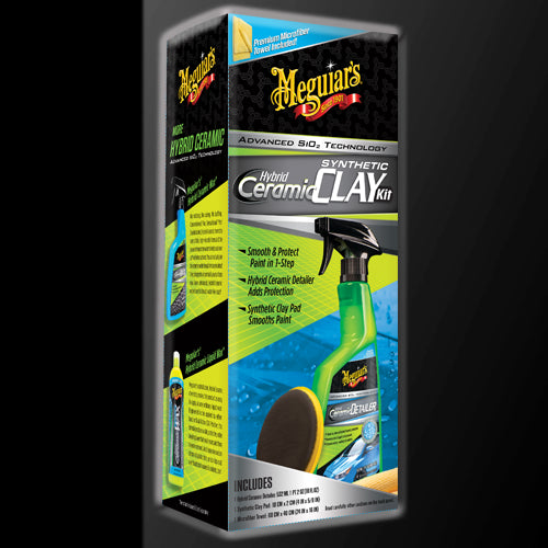 Meguiar's G200200EU Hybrid Ceramic Synthetic Clay Kit Meguiar's  - Dynamic Drive