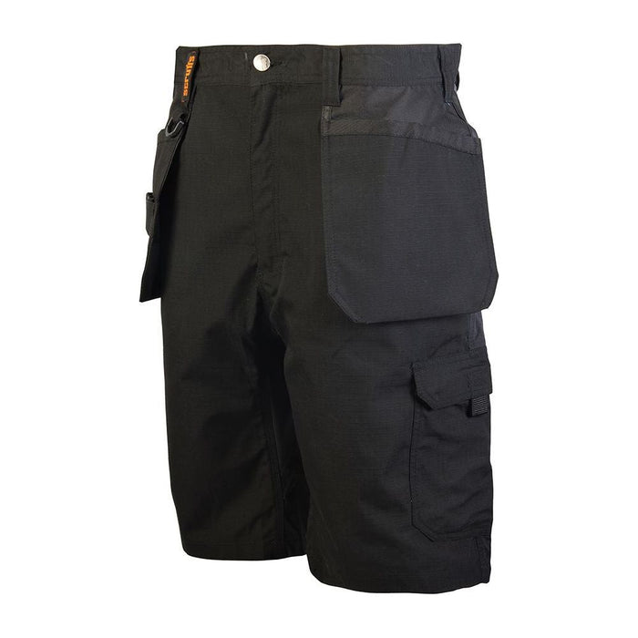 Scruffs Trade Flex Holster Shorts Black 30" W