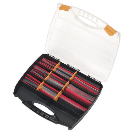 Sealey 261pc Heat Shrink Tubing Assortment Large Storage Case Wire Wrap Sleeve Sealey  - Dynamic Drive