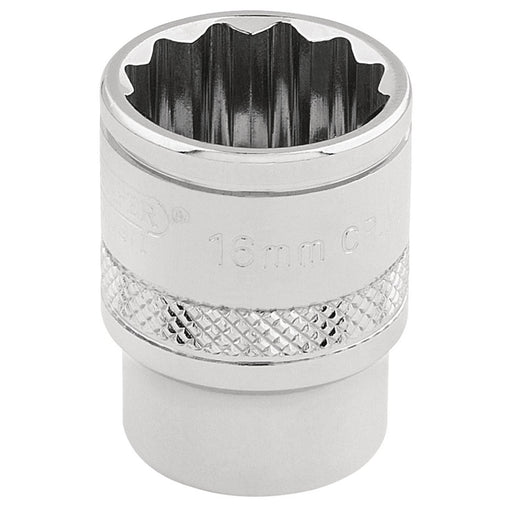 Draper HI-TORQ 12 Point Socket, 3/8" Sq. Dr., 16mm 32780 Draper  - Dynamic Drive