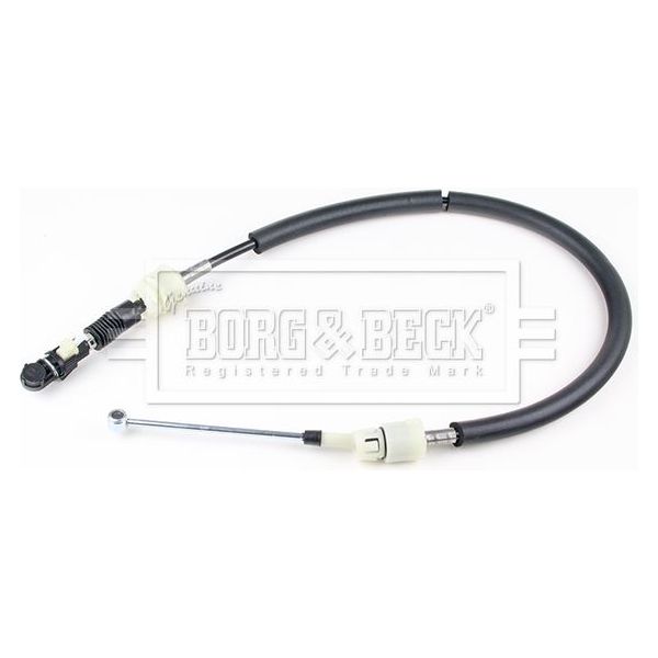 Genuine Borg & Beck Gear Control Cable fits Fiat Punto 1.2 1.3 JTD 2012 BKG1334