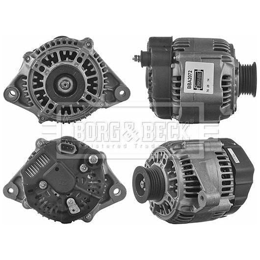 Genuine Borg & Beck Alternator fits LRover Freelander BBA2072