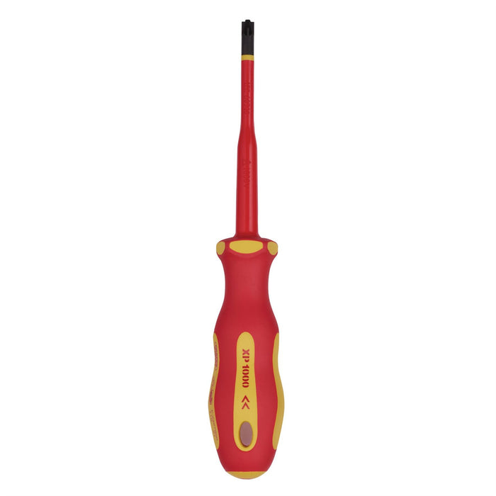 Draper XP1000 VDE PZ/SL Type Slimline Screwdriver, No.2 x 100mm 02256 Draper  - Dynamic Drive