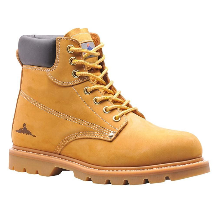 Portwest Welted Safety Boots SB - Honey - UK 10 Portwest  - Dynamic Drive