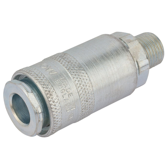 Draper 1/4" Male Thread PCL Tapered Airflow Coupling 37834 Draper  - Dynamic Drive