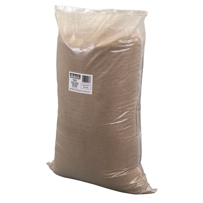 Sealey Walnut Shell Blast Media - Size 16/30 - 25kg Bag WS25KG Sealey  - Dynamic Drive