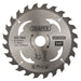 Draper TCT Construction Circular Saw Blade, 216 x 30mm, 24T 26194 Draper  - Dynamic Drive