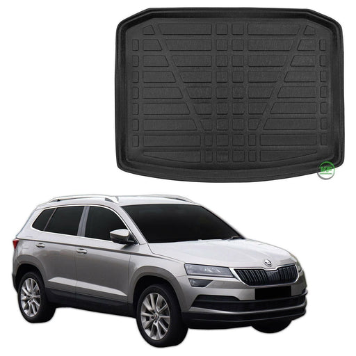 Tailored Fit Boot Liner Tray Car Mat Fits Skoda Karoq 2018-up 2WD with tool set UKB4C  - Dynamic Drive