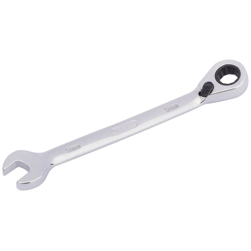 Draper HI-TORQ Metric Reversible Ratcheting Combination Spanner, 9mm Draper  - Dynamic Drive