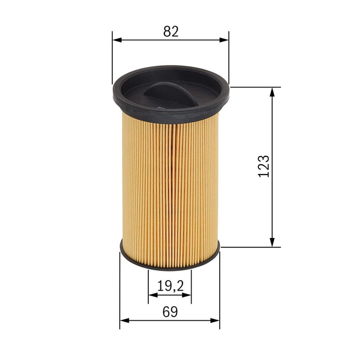 Genuine Bosch Car Fuel Filter N1708 fits BMW 3 320d - 2.0 - 98-01 1457431708