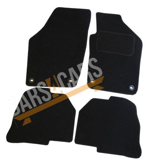 Tailored Claret Blue Trim Carpet Mats fits VW Polo 04-09 + Clips 04 05 06 07 08 09 UKB4C  - Dynamic Drive