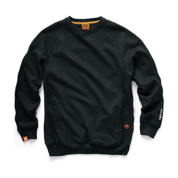 Scruffs Eco Worker Sweatshirt Black XXXL