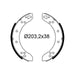 Valeo Drum Brake Shoes 564320 Automotive Part fits Ford Valeo  - Dynamic Drive