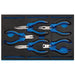 1x 5 Piece Draper Precision Plier Set In EVA Drawer Insert Tray Draper  - Dynamic Drive