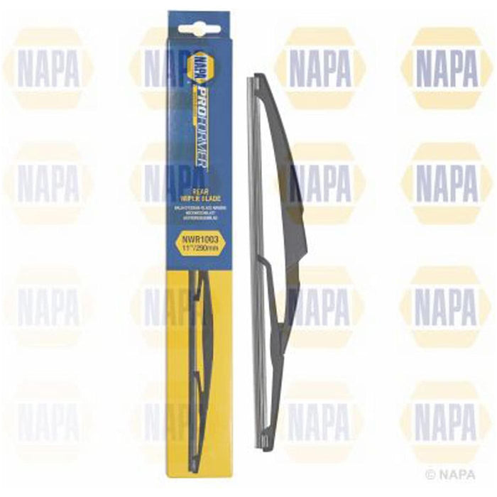 NAPA Rear Plastic Wiper Blade 290mm for Opel Vauxhall Fiat BMW Mini Citroen