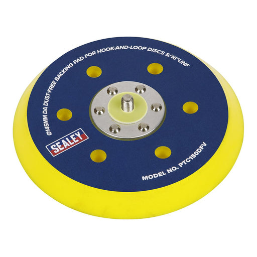 Sealey DA Dust-Free Backing Pad for Hook-and-Loop Discs145mm 5/16"UNF Sealey  - Dynamic Drive