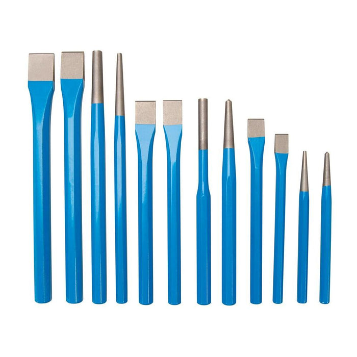 Silverline Punch & Chisel Set 12pce 12pce