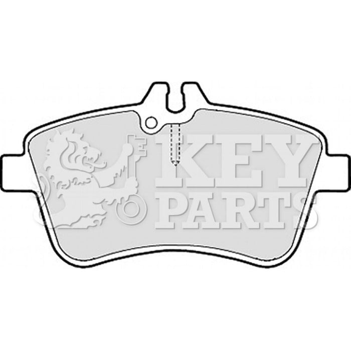 Genuine Key Parts KBP2145 Front Brake Pads (Lucas-Girling)