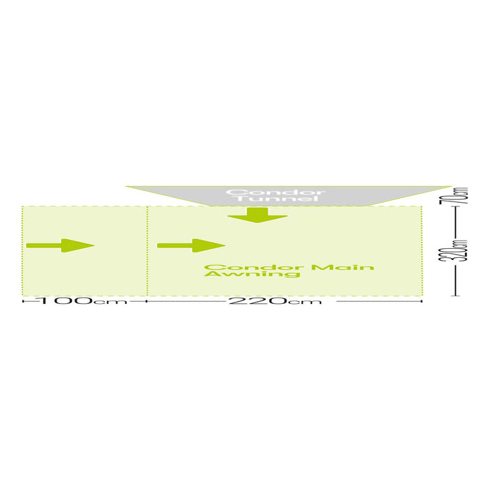 Quest Condor Air Low Tunnel A3518LT Quest  - Dynamic Drive