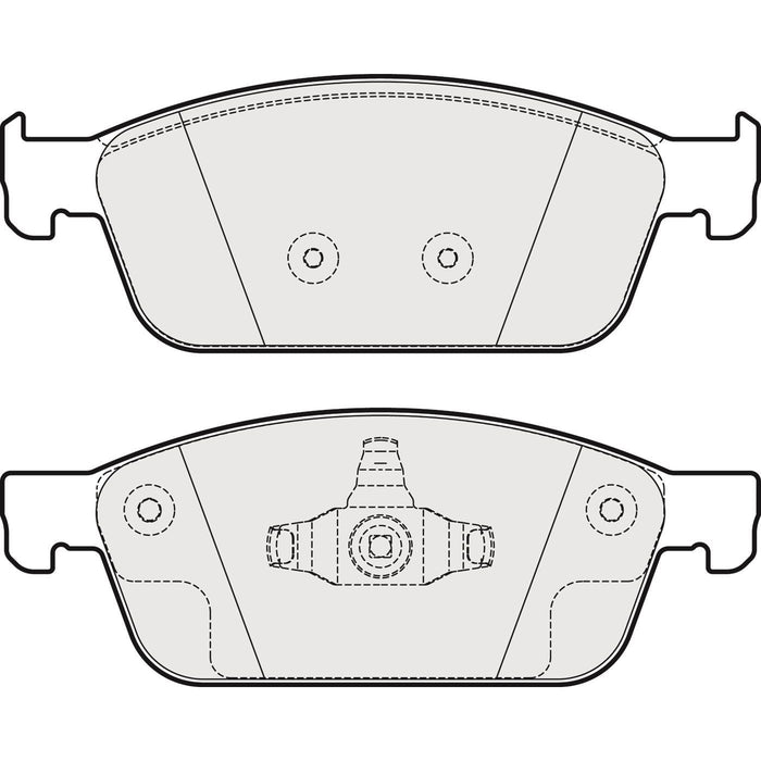 Apec Brake Pads Front Fits Ford Focus Kuga Tourneo Connect Transit