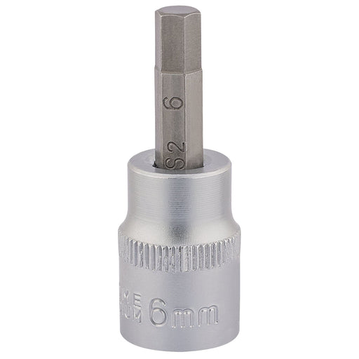 Draper Socket with Hexagonal Bit, 3/8" Sq. Dr., 6mm 16284 Draper  - Dynamic Drive