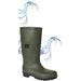 Portwest Steelite Total Safety Wellingtons S5 - Green - UK 11 Portwest  - Dynamic Drive