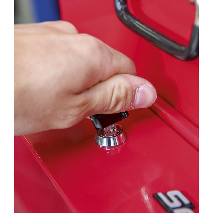 Sealey Side Cabinet for Long Handle Tools Red APLHT