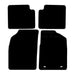 Tailored Rubber Mats for Ford Ka 09-13 + Clips 2009 2010 2011 2012 2013 UKB4C  - Dynamic Drive