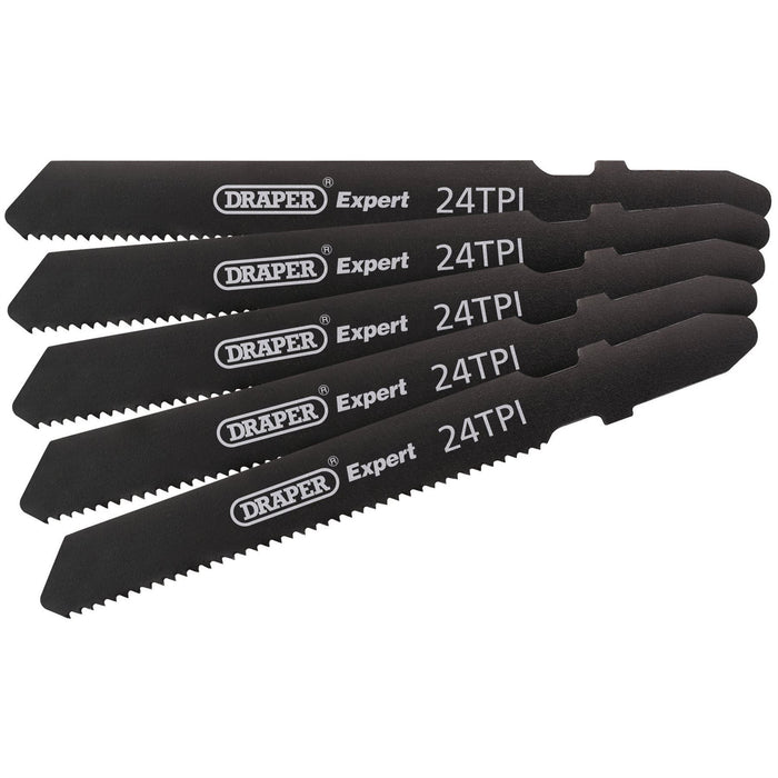 Draper DT118A Jigsaw Blade Set, 92mm (5 Piece) 81729