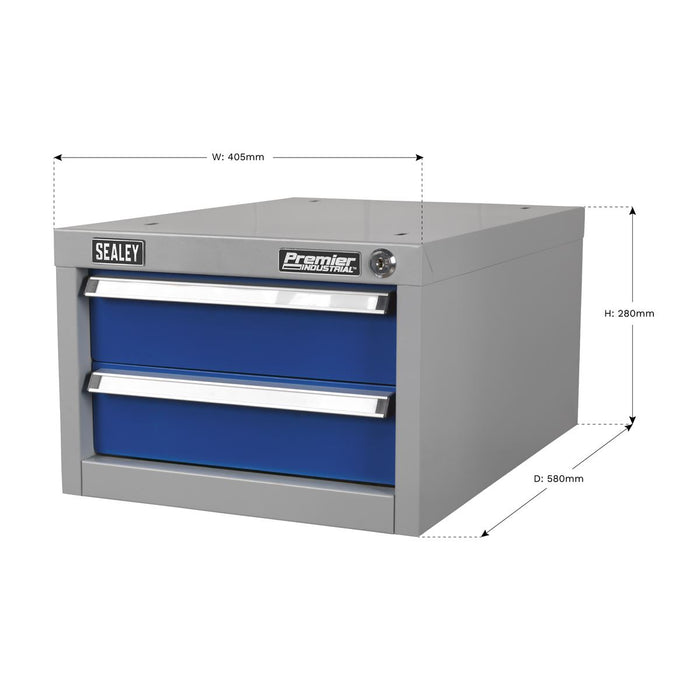 Sealey Double Drawer Unit for API Series Workbenches API15